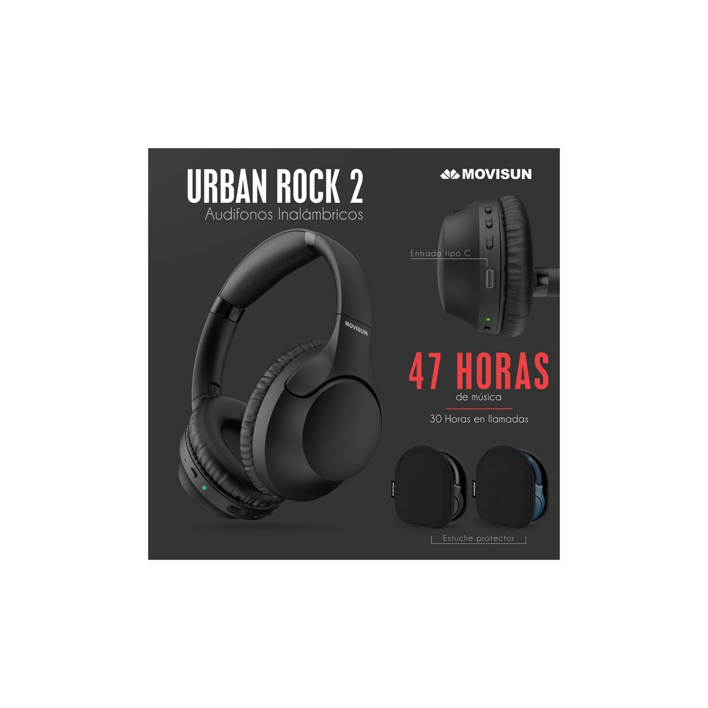 Audifono Movisum Urban Rock 2