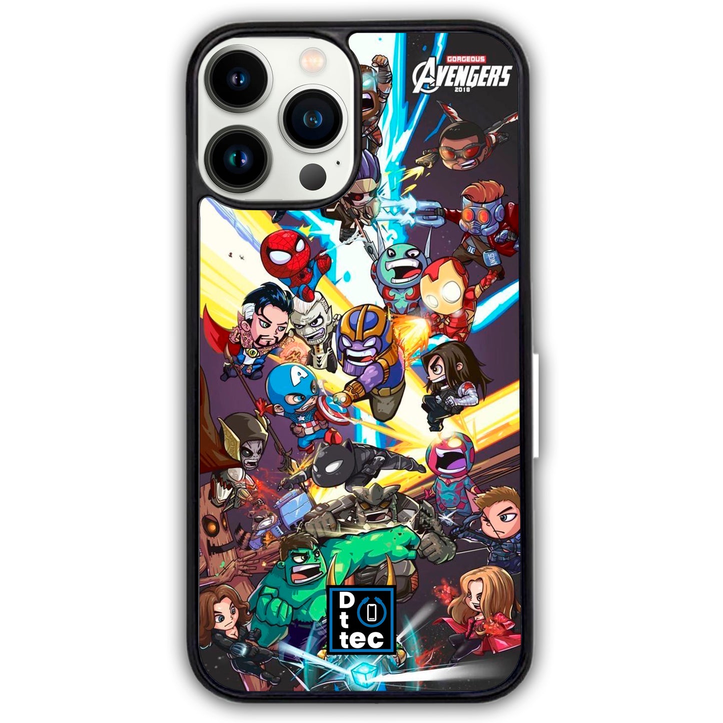 Case Advengers Cartoon - Marvel